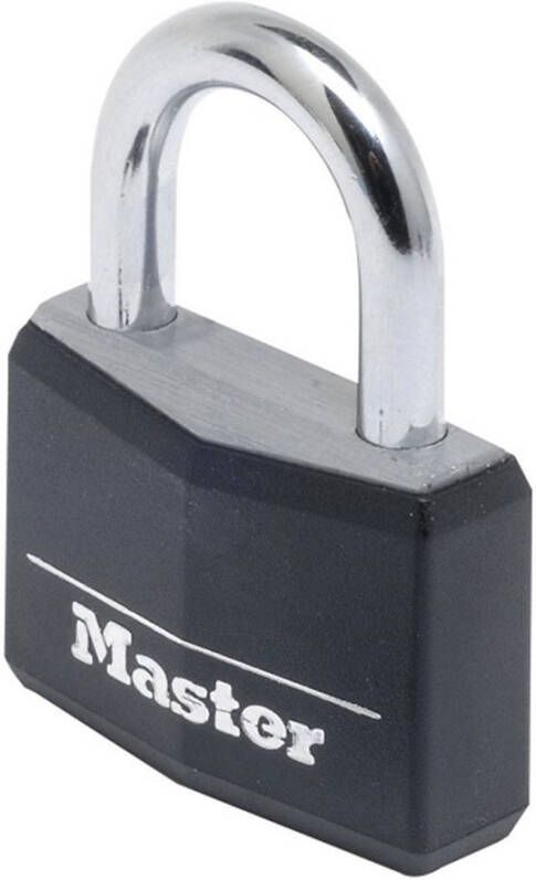 Masterlock 50mm 25mm hardened steel shackle 7mm diam. double locking 5-pin