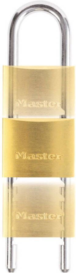 Masterlock 50mm 70 to 155mm adjustable & removable hardened steel shackle 7mm 1950EURD