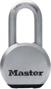 Masterlock 54mm chrome-plated solid steel padlock 51mm octagonal boron-carbide M830EURDLH