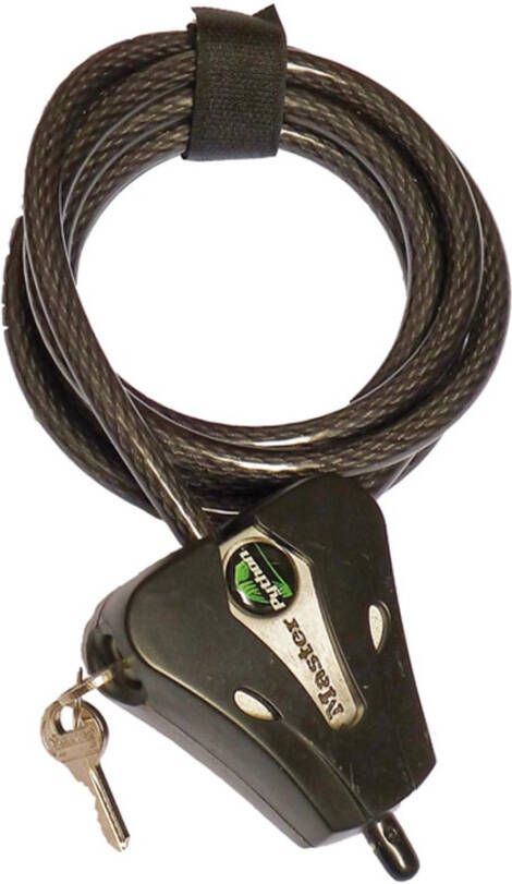 Masterlock Adjustable cable 1.80m x Ø 8mm braided steel 2 keys 8418EURD
