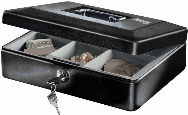 Masterlock Geldkist met tray en handvat CB-10ML