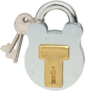 Masterlock Hangslot 50mm verzinkt staal 2750EURD