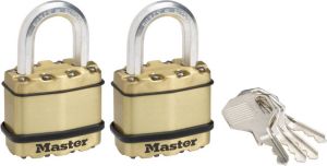 Masterlock Hangslot EXCELL M1BEURD 45mm-2st. M1BEURT