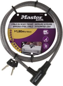 Masterlock Kabel 1 80m x 10mm 8154EURD