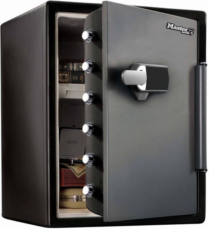 Masterlock Kluis met touch-combinatieslot en alarm brandvrij en waterdicht Formaat XXL LFW205TWC