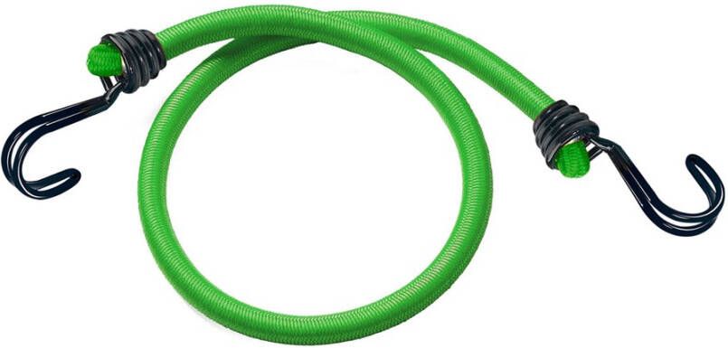 Masterlock Set of 2 bungees 80cm colour : greendouble reverse hook