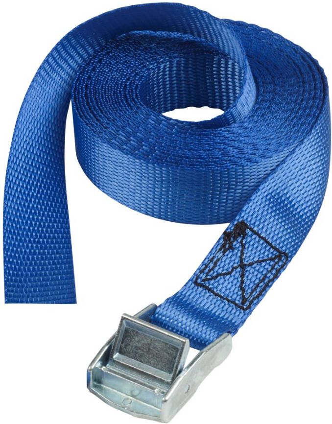 Masterlock set of 2 lashing straps 2 50m colour : blue 4363EURDAT