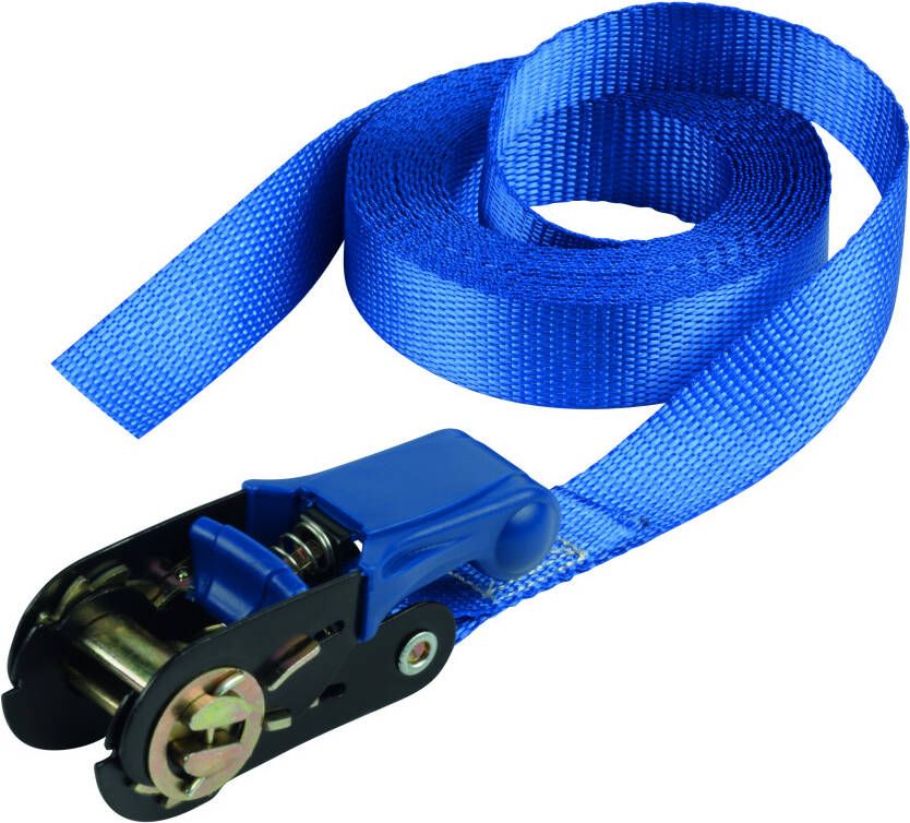 Masterlock Single pack ratchet tie down 5 m endless colour : blue 4365EURDAT