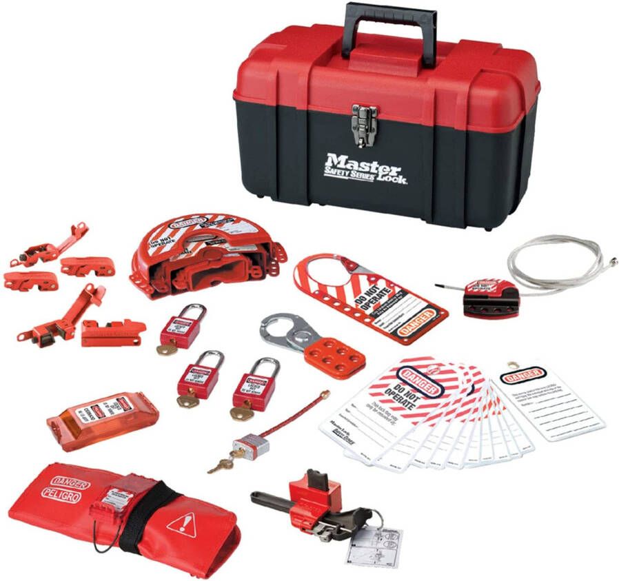Masterlock Valve and electrical lock out kit 1457VE410KA