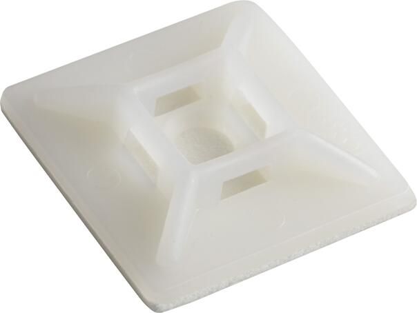 Meister Bevestigingssokkel 19.5X19.5 25St W WU7452020