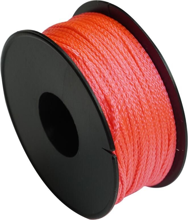 Melkmeisje Schietloodkoord fluor roze 1 3mm 50m MM893000