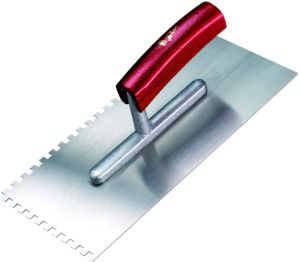 Melkmeisje Plakspaan 2-zijden 10mm getand 280x130 MM322810