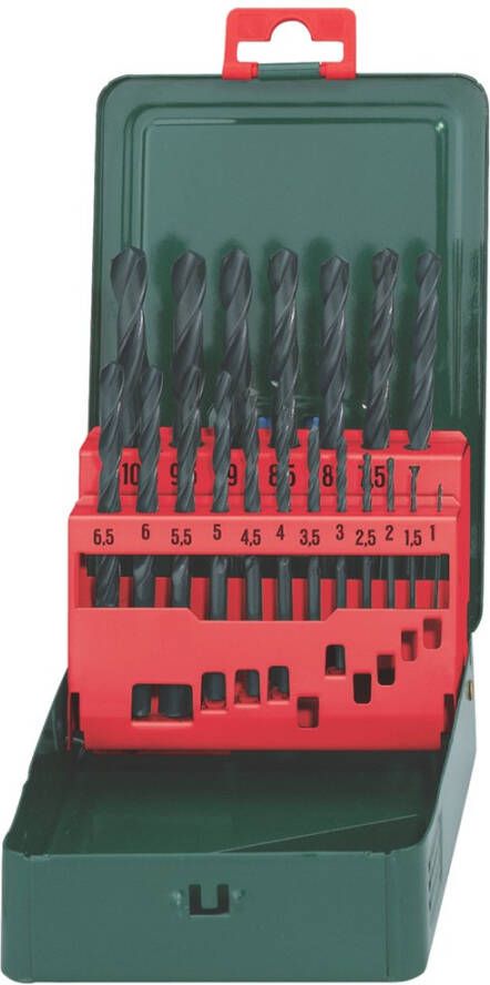 Metabo 19-delige HSS-R borenset | rolgewalst 627151000