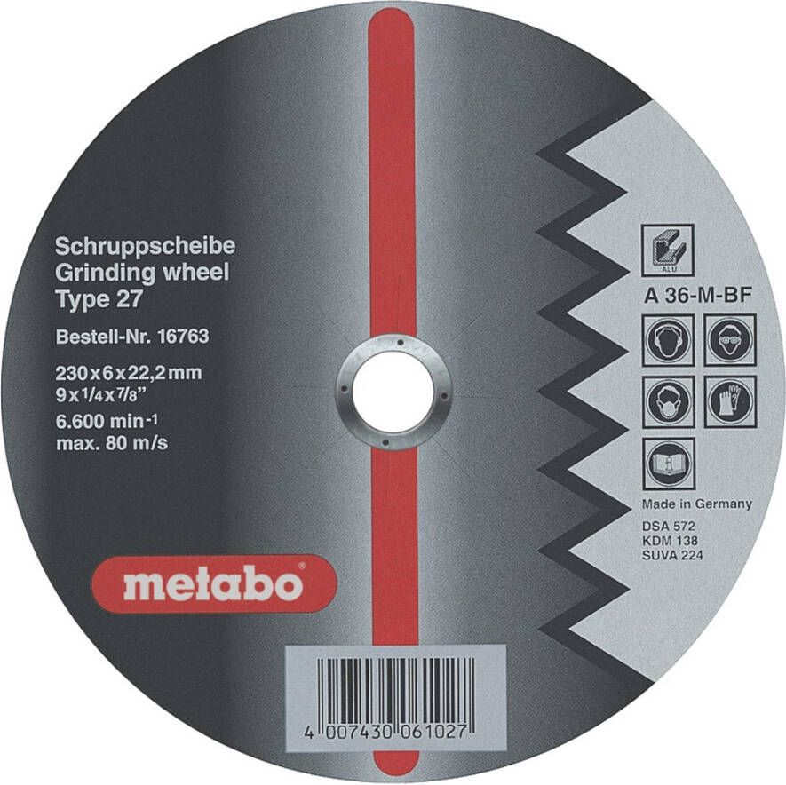 Metabo Accessoires Afbraamschijf Ø 115x6 0x22 2 non-ferro Flexiamant super 25 stuks 616748000