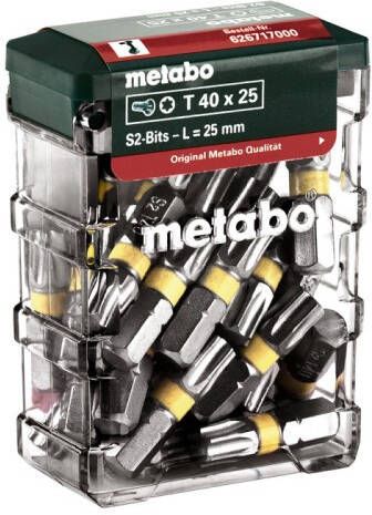 Metabo Accessoires Bit-Box T40 | "SP" (25 st.) 626717000