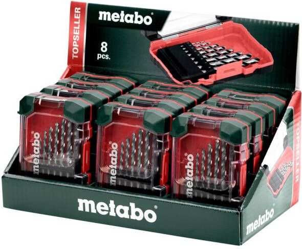 Metabo Accessoires Borencassette HSS-G set 8-delig | 626695000