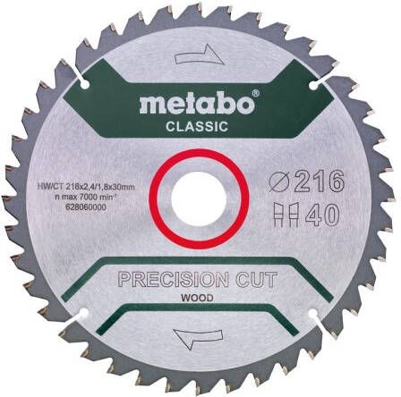 Metabo Accessoires Cirkelzaagblad | Precision Cut Classic | 305x30mm | Z56 WZ 5° neg B 628657000