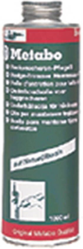 Metabo Accessoires Onderhoudsolie heggescharen 1000 ml 630474000