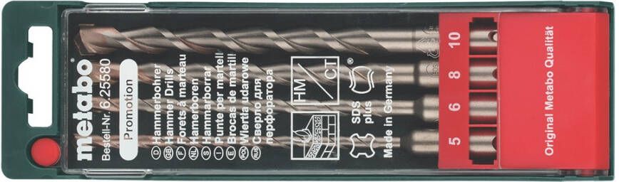 Metabo Accessoires SDS-Plus borencassette (4-delig) 625580000