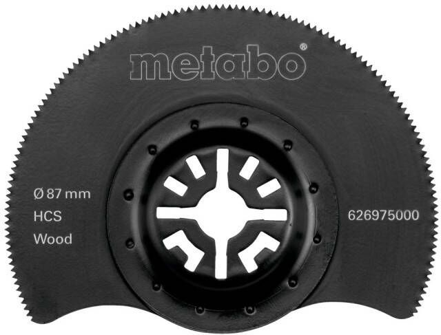 Metabo Accessoires Segmentzaagblad classic | HCS | voor hout | Ø 88 mm | 626975000