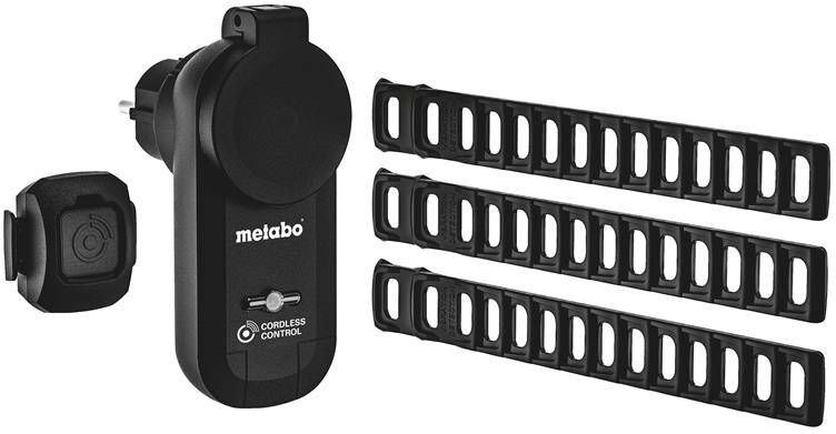 Metabo Accessoires Start Stop Set | Accubediening voor industriële stofzuigers universeel 630231000 - Foto 1