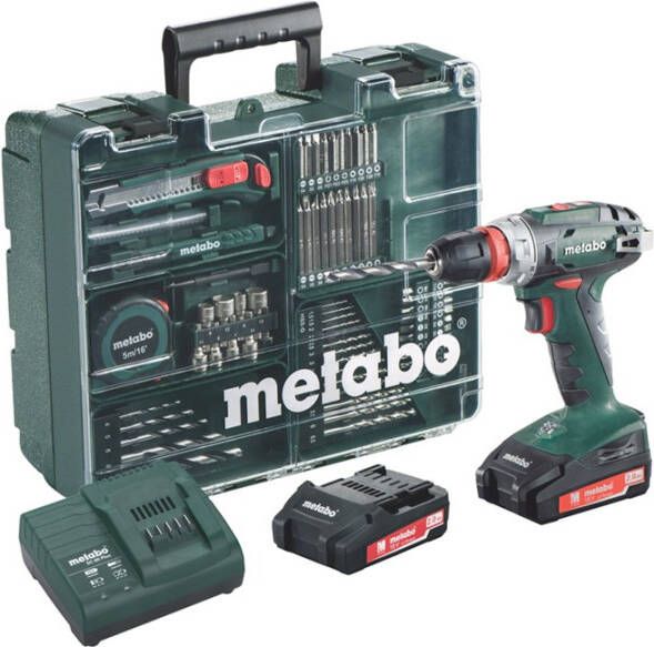 Metabo Accu boorschroefmachine 18 Volt BS 18 Quick Mobile Workshop 602217880