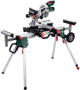 Metabo Afkortzaag KGS 216 M met trekfunctie | nieuwste model + KSU 251 onderstel 691213000