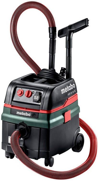 Metabo ASR 25 M SC Alleszuiger | 25 L | 1400 Watt | Tromagnetische schudinrichting | In doos