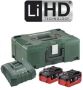 Metabo Basic-Set 2x 18v LiHD 8Ah Batteries + ASC Ultra + MetaLoc | Pick+Mix 685131000 - Thumbnail 2