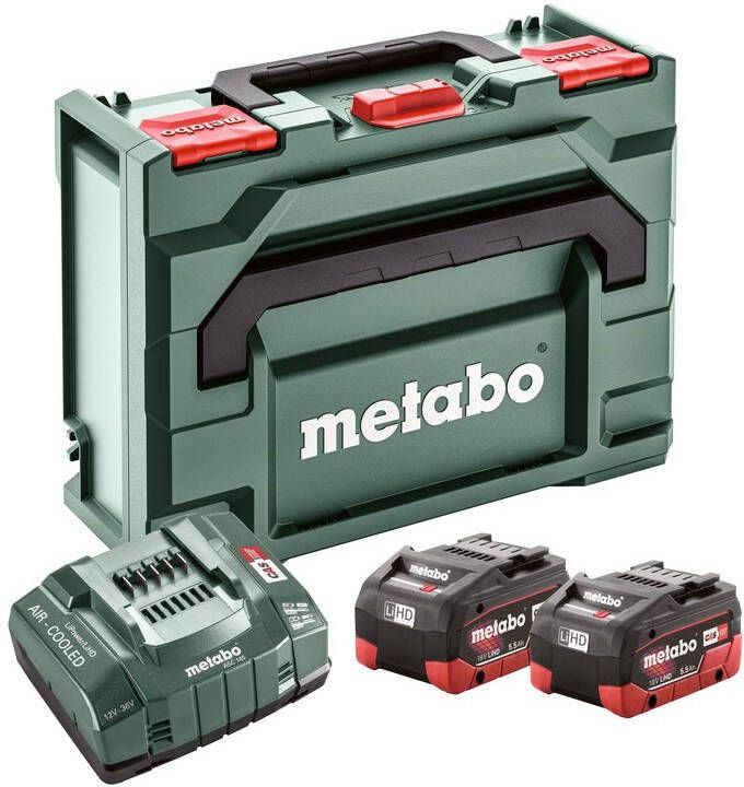 Metabo Basis-set 2 X LiHD 5.5 Ah + x 145 685077000