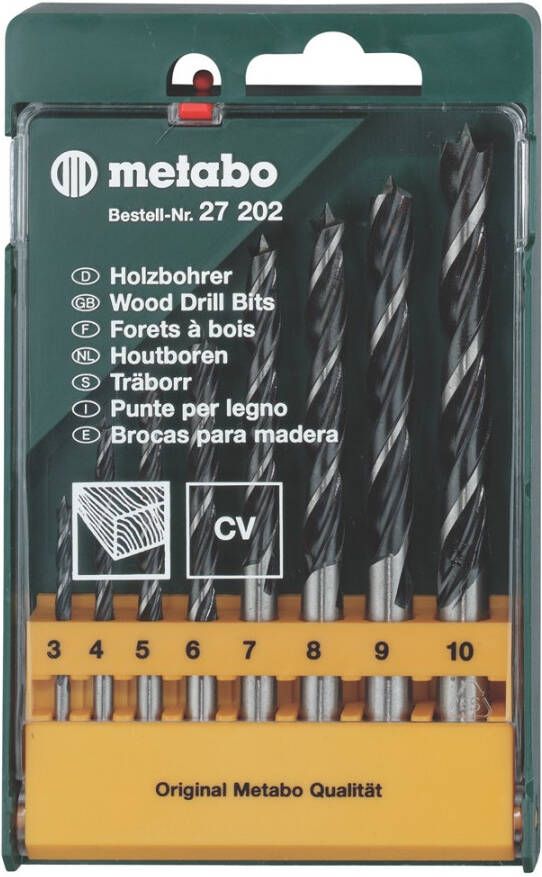 Metabo Accessoires Borencassette 8 houtboren 627202000