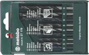 Metabo Accessoires Borencassette 9 boren hout-metaal-steen 627179000