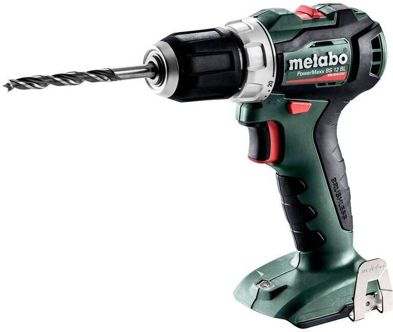 Metabo BS 12 BL Accu-Boorschroefmachine | 12V | In doos | Excl. Accu&apos;s en lader 601038890