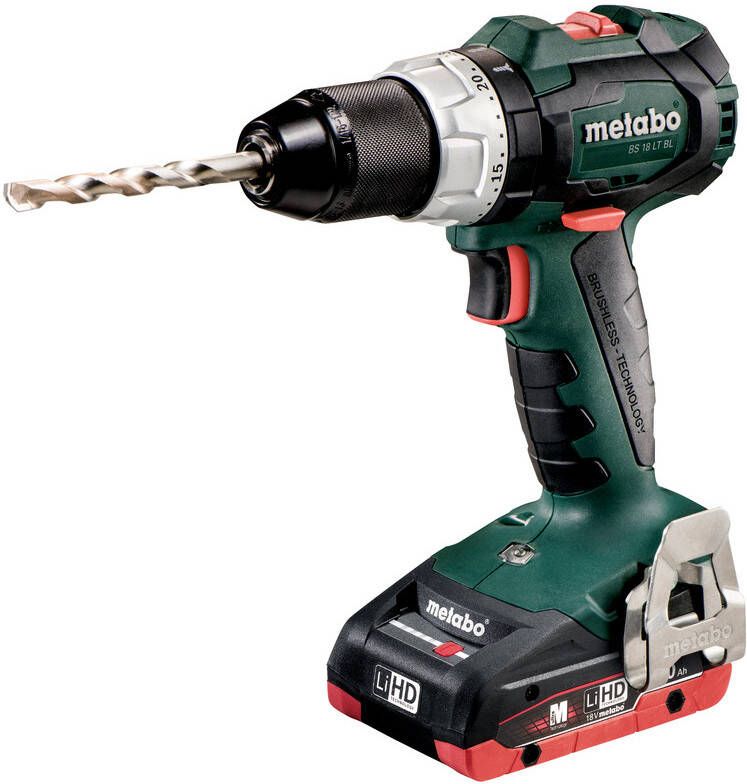 Metabo BS 18 LT BL accuboormachine LiHD 4.0Ah in koffer 602325800