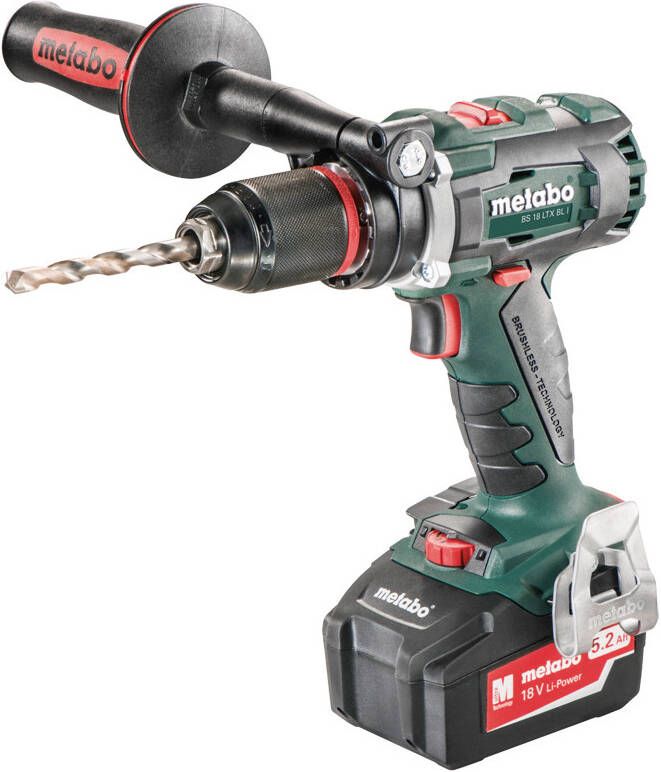 Metabo BS 18 LTX BL I koolborstelloos accuboormachine | 18v 4.0Ah 602350500