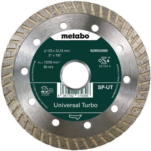 Metabo Accessoires Diamant slijpschijf | Ø 125x22 23mm | "SP-UT" | Universal Turbo "SP" 628552000