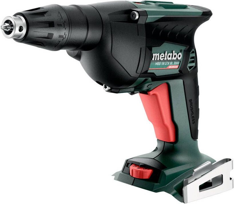 Metabo HBS 18 LTX BL 3000 Accu-Bandschroefmachine | 18 V | Excl. accu's en lader | In x 145 L 620062840