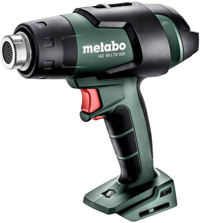 Metabo HG 18 LTX 500 Heteluchtpistool | 18 V | In x zonder accu-packs en lader 610502840