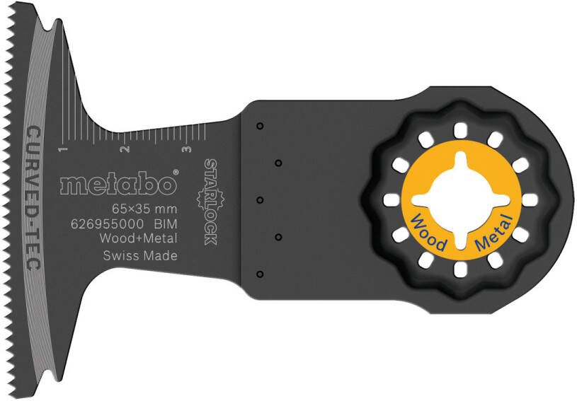 Metabo INVALZAAGBLAD HOUT METAAL BIM 65 MM 626955000