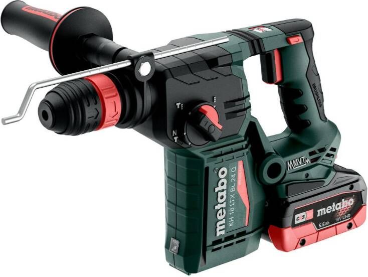 Metabo | KH 18 LTX BL 24 Q | 18V | Accu-hamer | 2X5.5AH LIHD | X 165 L