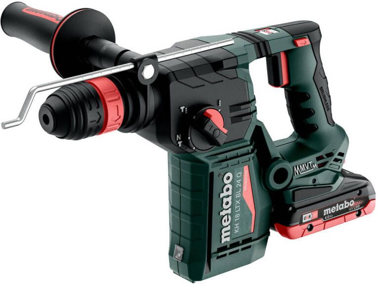 Metabo KH 18 LTX BL 24 Q | Accu-Boorhamer | 18V | 2x LiHD 4 0Ah ASC 55 | X 165 L 601714800