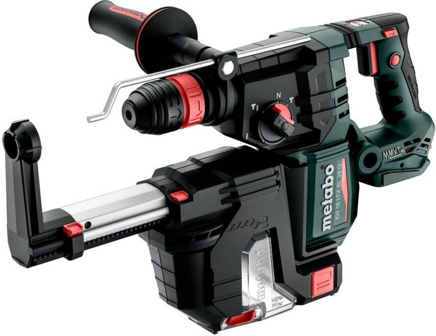 Metabo KH 18 LTX BL 28 Q SET ISA | Accu-Boorhamer | 18 V | Geïntegreerde stofafzuiging | Excl. accu en lader | In x 185 XL 601715900