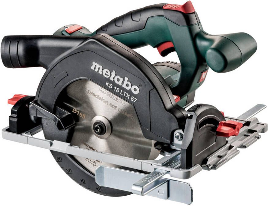 Metabo KS 18 LTX 57 ACCU-CIRKELZAAG Body Zonder accu&apos;s en lader