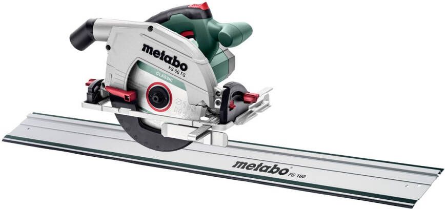 Metabo KS 66 FS CIRKELZAAG in Doos | 66mm 1500w + Geleiderail FS 160 691135000