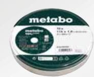 Metabo 10x Doorslijpschijven | SP 115x1x22 33 | Inox | TF 41W 616398000