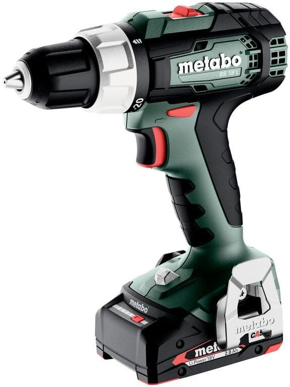 Metabo BS 18 L Accu Boorschroefmachine | 2 x 2.0 Ah Li-Power | SC 30 614051500