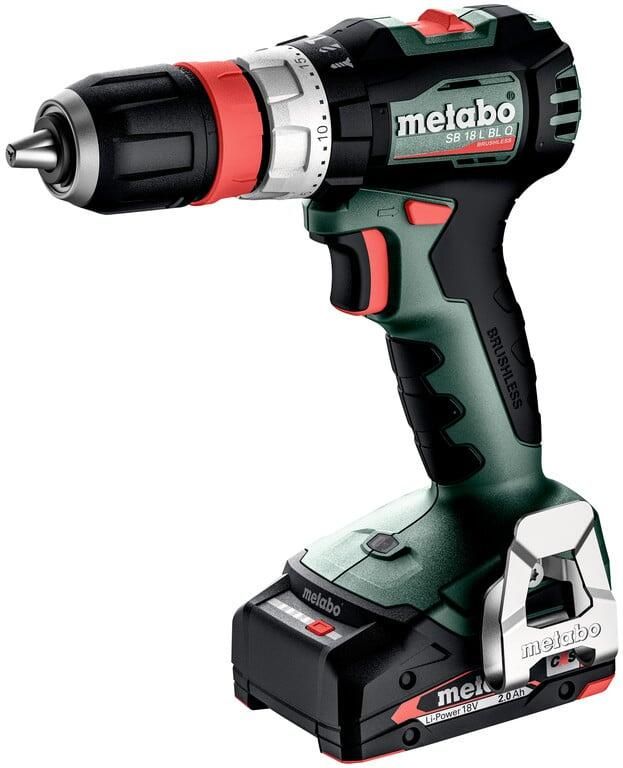 Metabo SB 18 L BL Q | Accu-klopboormachine | Set | 2x2 Ah Accu | Set | In x 145 613158500