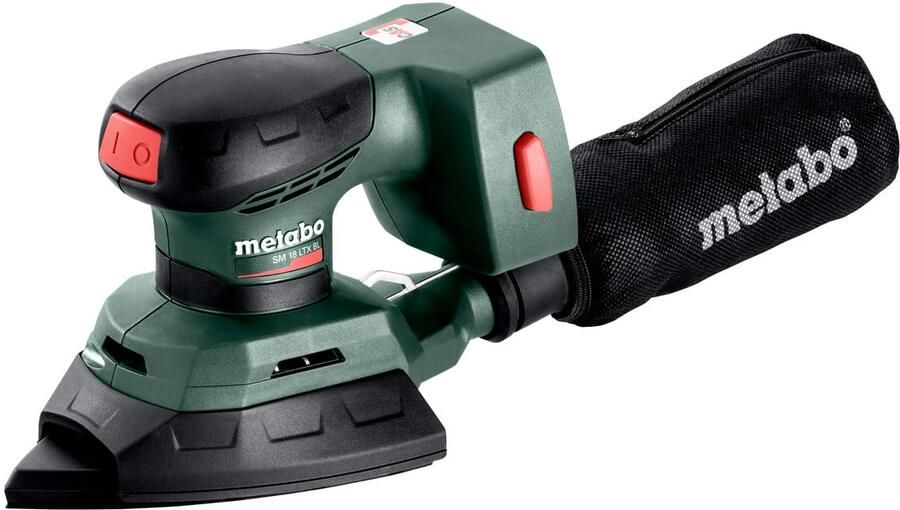 Metabo SM 18 LTX BL Accu Multi Schuurmachine | Zonder accu-packs en lader 602089850