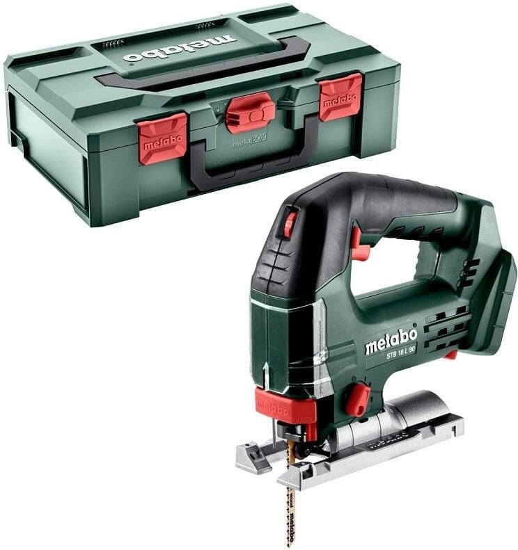 Metabo STB 18 L 90 Accu decoupeerzaag Basic | zonder accu's en lader in Metaloc 601048840