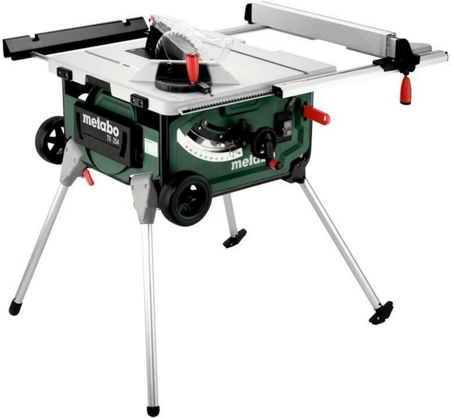 Metabo TS 254 tafel cirkelzaag | 2000w | 2e Kans Model 600668000-2ekans